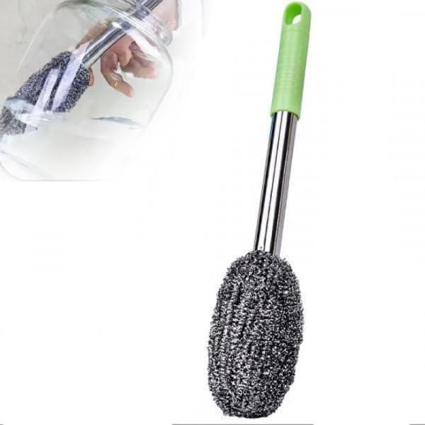 Bottle Jar & Toilet Cleaner Brush Scrubber – Durable & Multi-Purpose